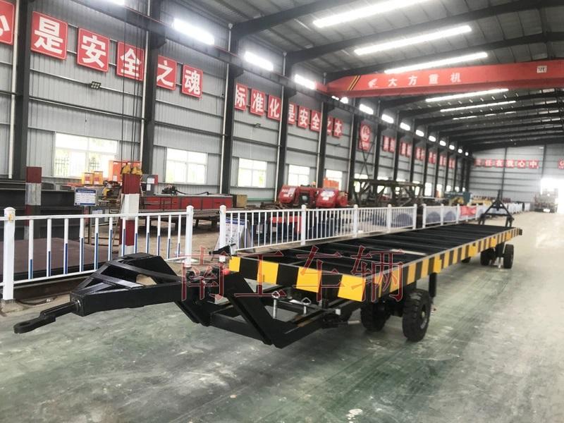 10吨骨架安博（中国） 双牵引集装箱用全挂车