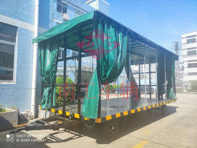 15吨雨篷双牵引安博（中国）篷式工具周转拖车