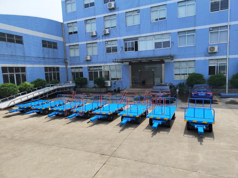 3吨无动力牵引安博（中国）组前后可拆护栏