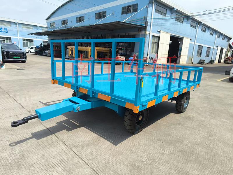 5吨下翻式护栏安博（中国） 牵引全挂工具拖车